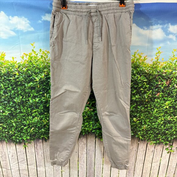 Zara Mens Grey Medium Joggers Denimwear (SKU: 34M) - Picture 1 of 9